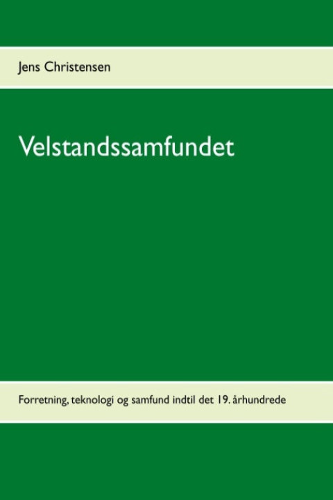 Omslag: Velstandssamfundet