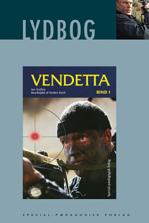 Omslag: Vendetta bind 1, E-lydbog