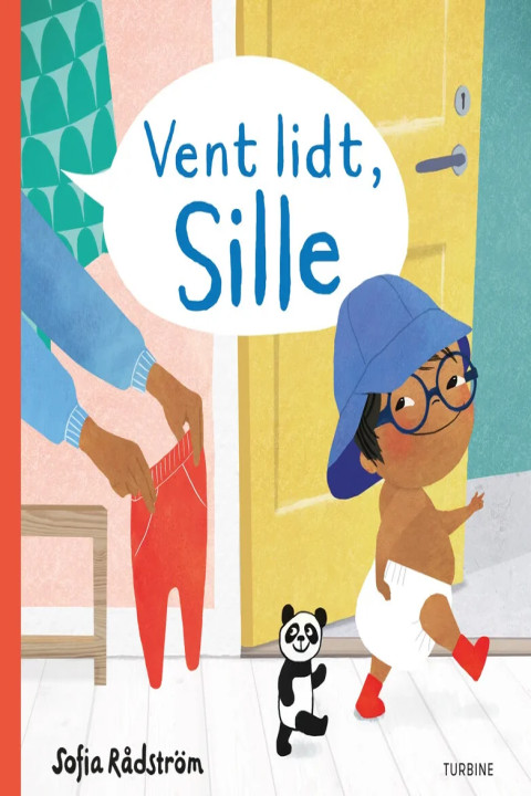 Omslag: Vent lidt, Sille