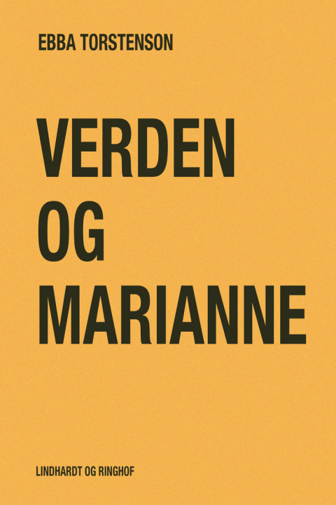 Omslag: Verden og Marianne