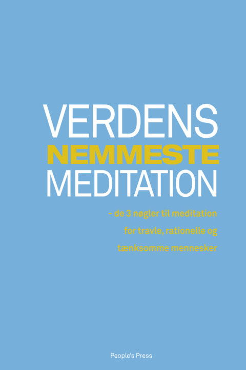 Omslag: Verdens nemmeste meditation