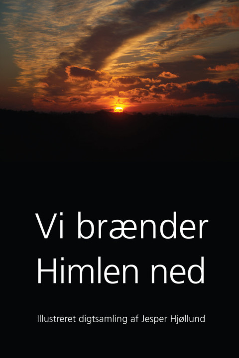 Omslag: Vi brænder himlen ned