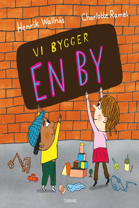 Omslag: Vi bygger en by