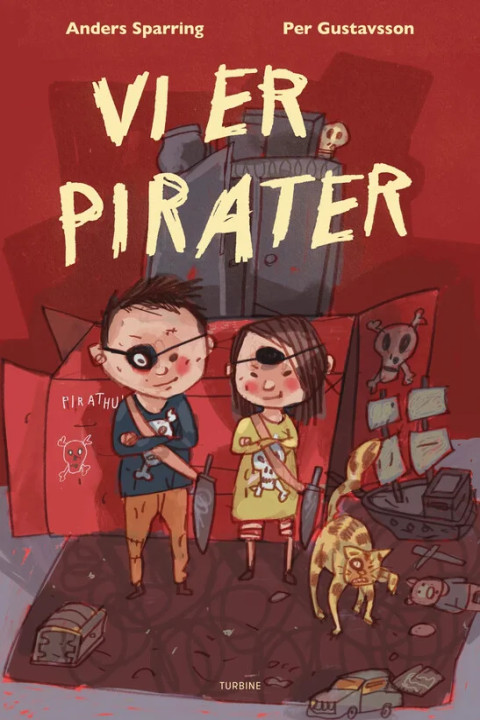Omslag: Vi er pirater