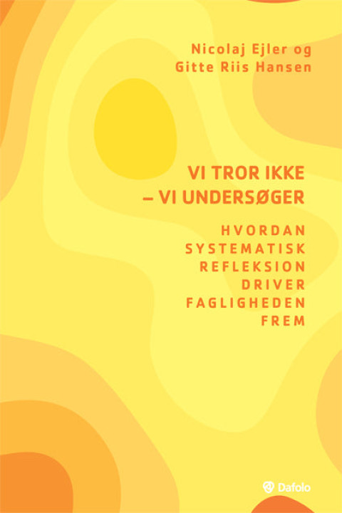 Omslag: Vi tror ikke - vi undersøger: