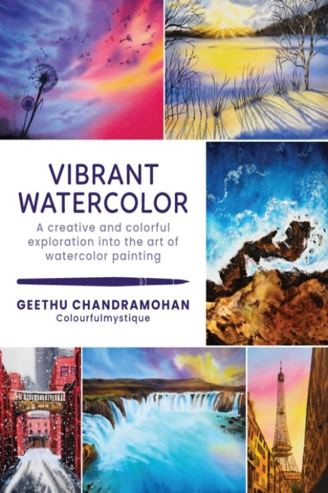 Omslag: Vibrant Watercolor