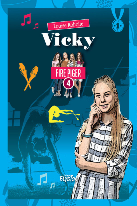 Omslag: Vicky - Fire Piger 4