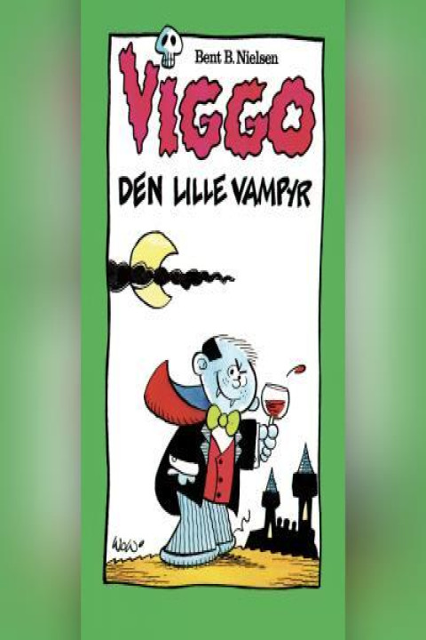 Omslag: Viggo, den lille vampyr
