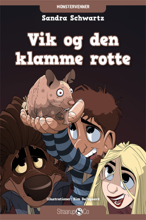 Omslag: Vik og den klamme rotte