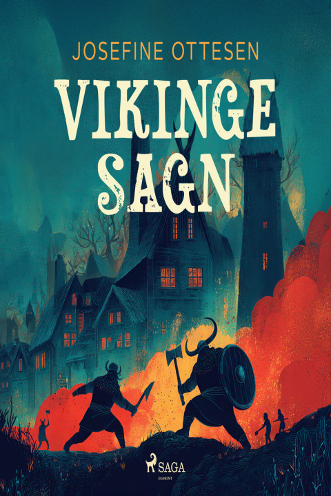 Omslag: Vikingesagn
