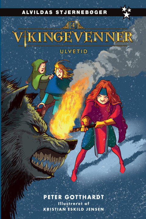 Omslag: Vikingevenner 4: Ulvetid