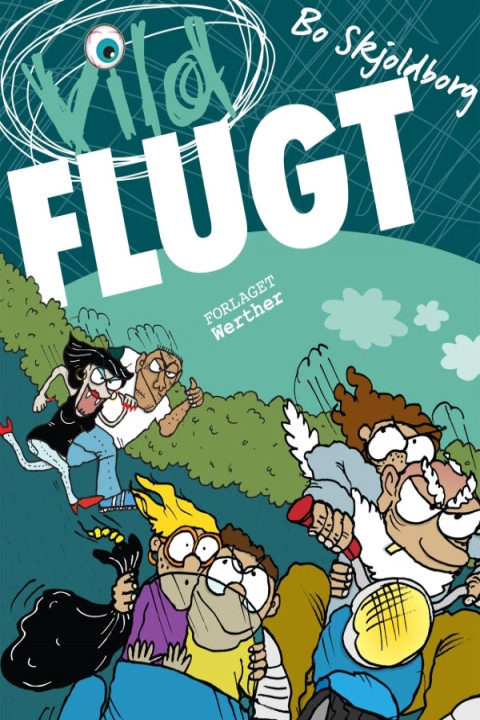 Omslag: Vild flugt