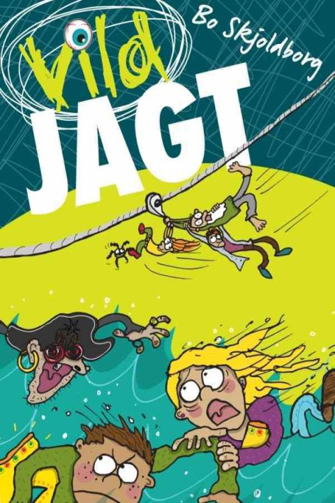 Omslag: Vild jagt