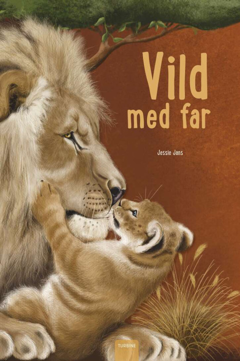 Omslag: Vild med far