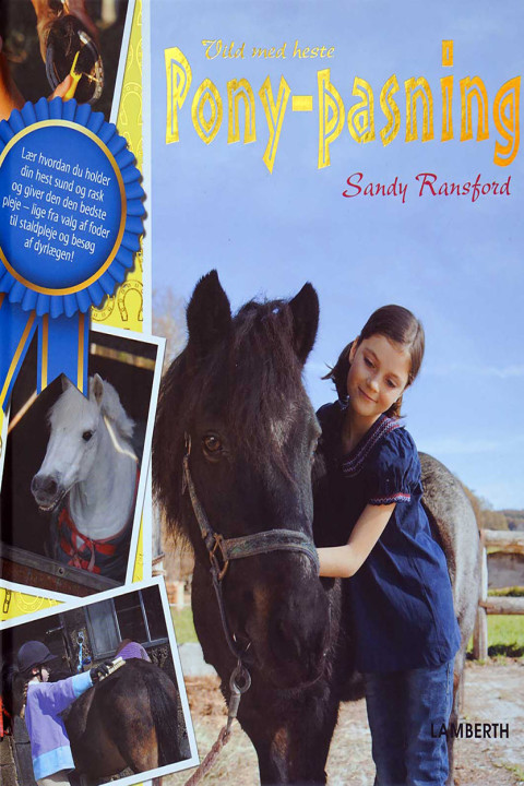 Omslag: Vild med heste - Pony-pasning