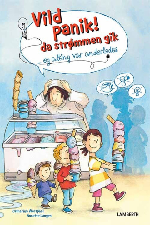 Omslag: Vild panik! da strømmen gik