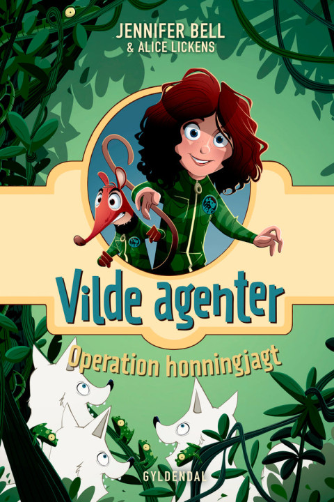 Omslag: Vilde Agenter 1 - Operation honningjagt