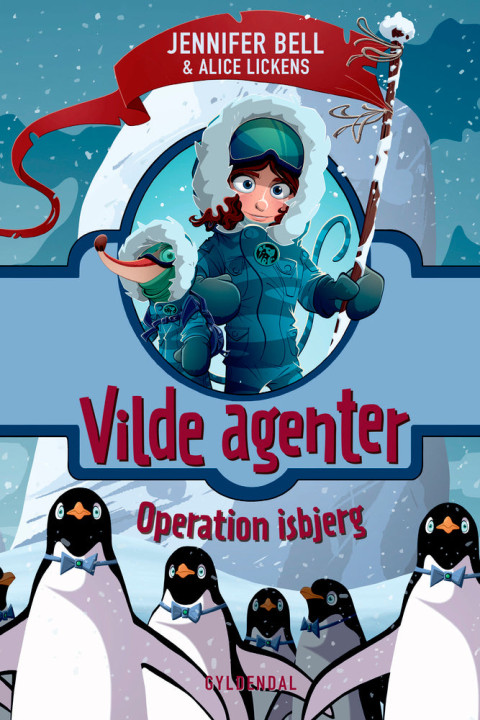 Omslag: Vilde Agenter 2 - Operation isbjerg