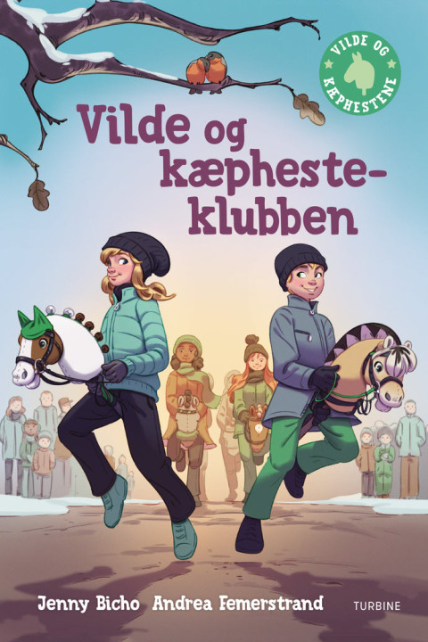Omslag: Vilde og kæphesteklubben
