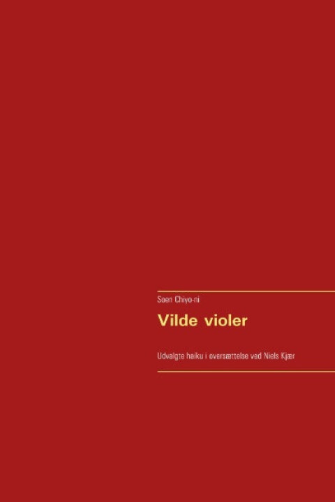 Omslag: Vilde violer