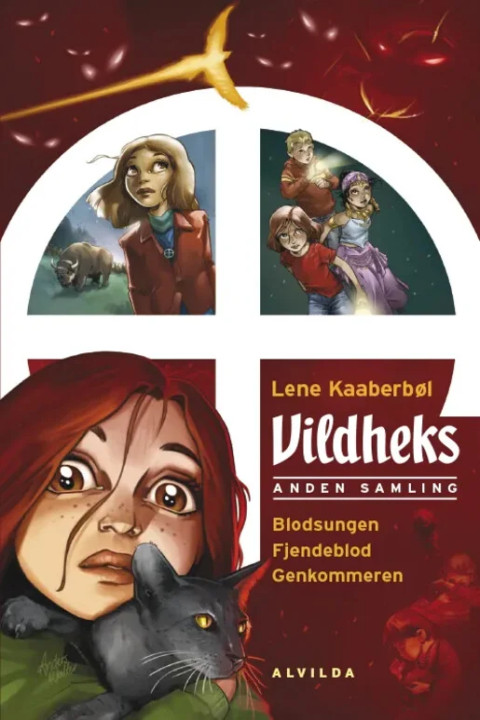 Omslag: Vildheks - anden samling (bog 4-6)
