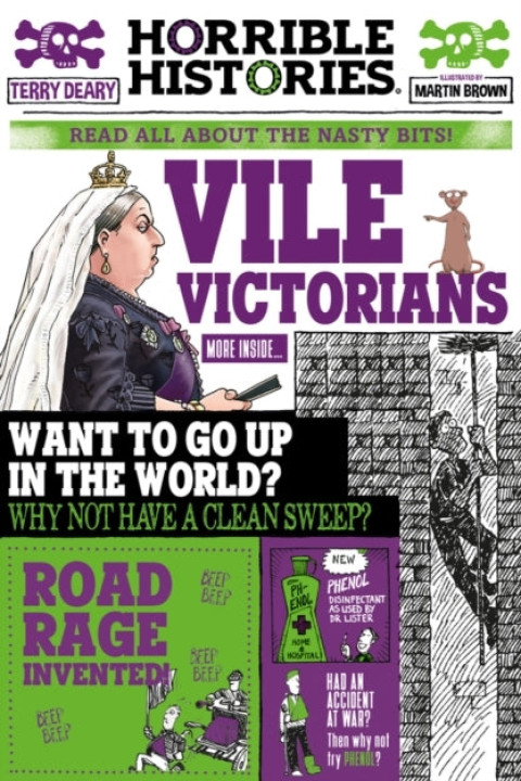 Omslag: Vile Victorians
