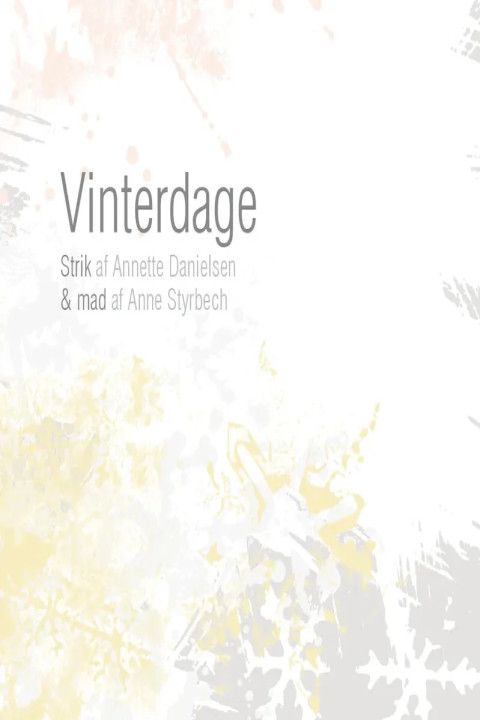 Omslag: Vinterdage - Strik & mad