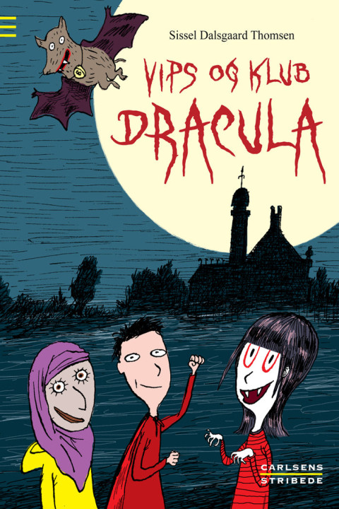 Omslag: Vips og klub Dracula
