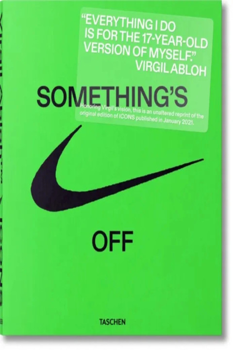 Omslag: Virgil Abloh - Nike. ICONS