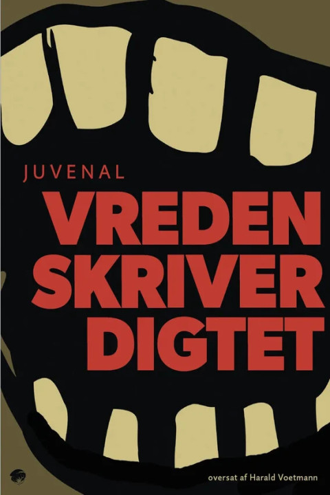 Omslag: Vreden skriver digtet