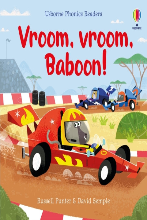 Omslag: Vroom Vroom Baboon!