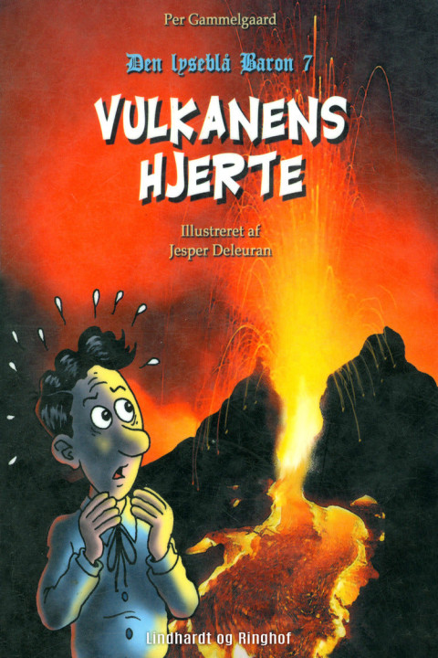 Omslag: Vulkanens hjerte