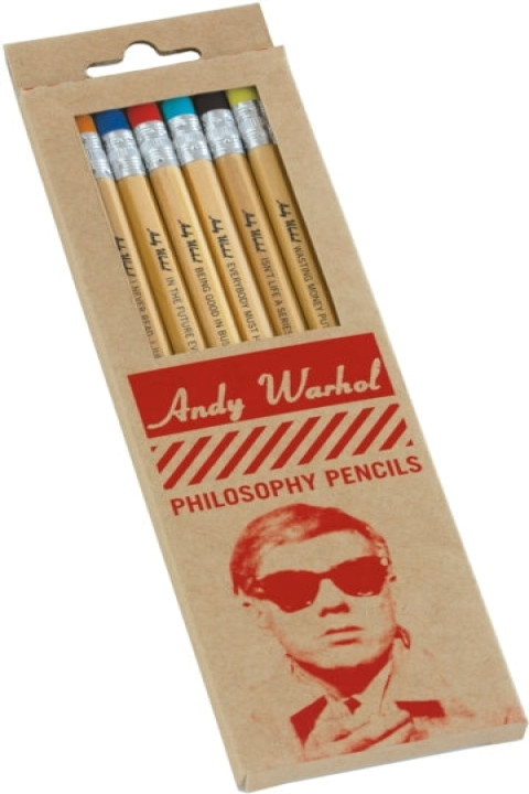Omslag: Warhol Philosophy Pencil Set