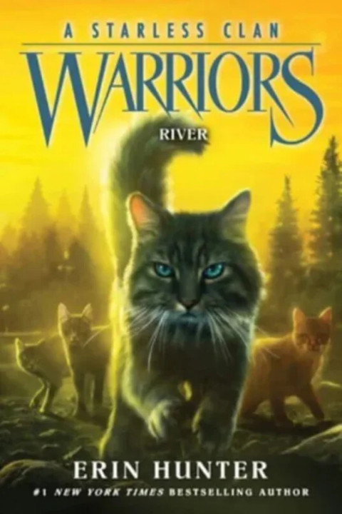 Omslag: Warriors: A Starless Clan #1: River