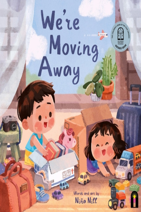 Omslag: Weâ Re Moving Away