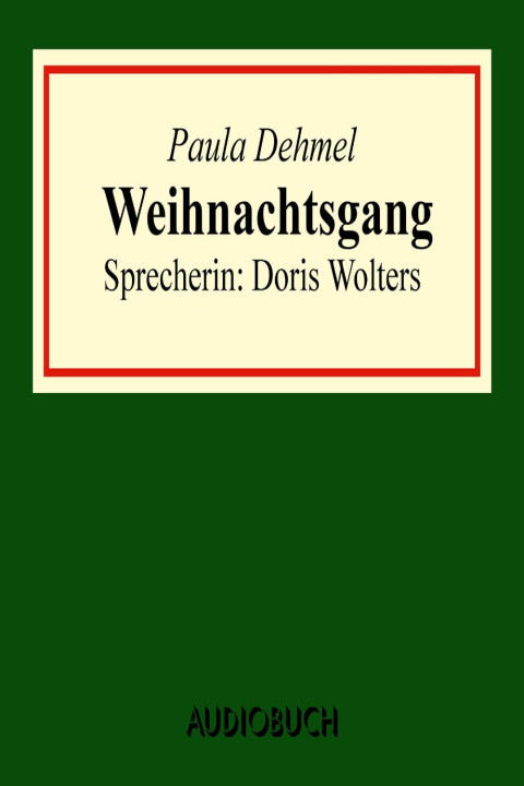 Omslag: Weihnachtsgang
