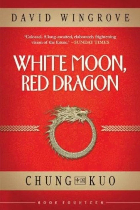 Omslag: White Moon, Red Dragon