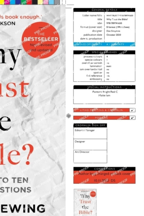 Omslag: Why Trust the Bible?