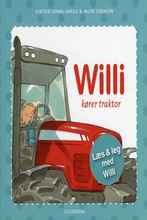 Omslag: Willi kører traktor