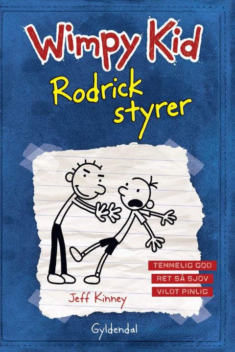 Omslag: Wimpy Kid 2 - Rodrick styrer