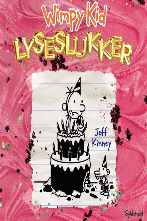 Omslag: Wimpy Kid 20 - Lyseslukker