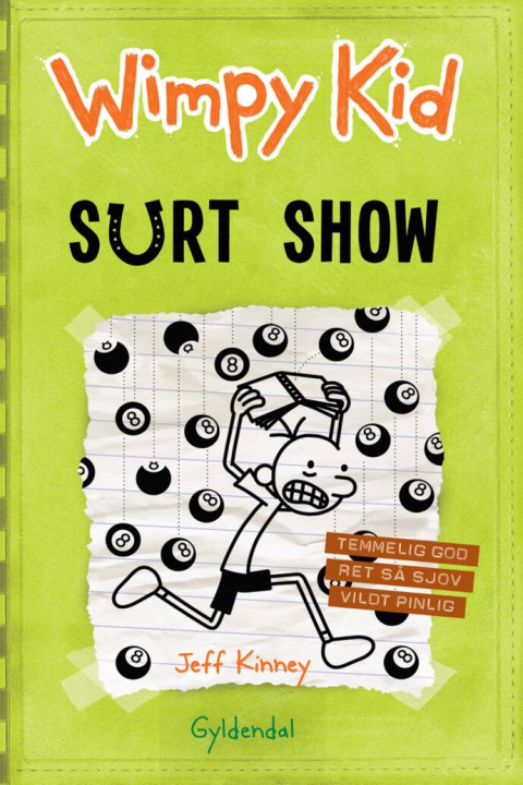 Omslag: Wimpy Kid 8 - Surt show