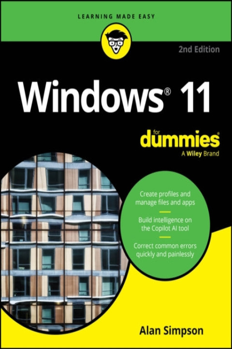 Omslag: Windows 11 for Dummies 2nd Edition