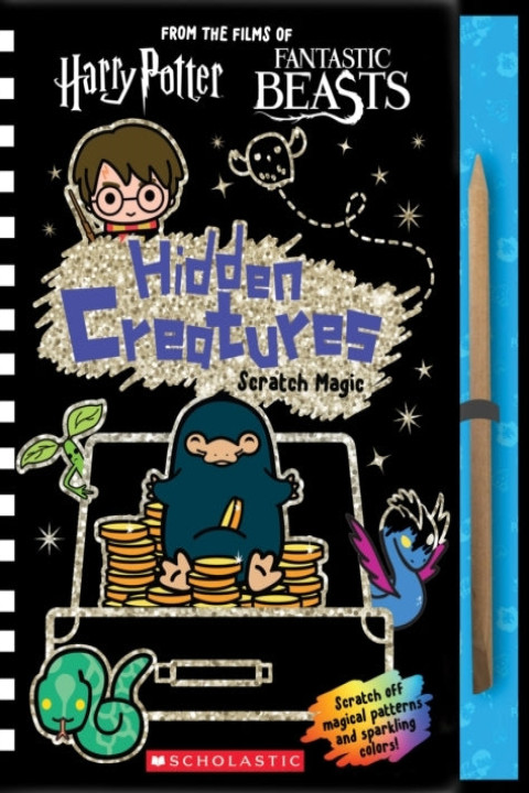 Omslag: Wizarding World: Hidden Creatures Scratch Magic