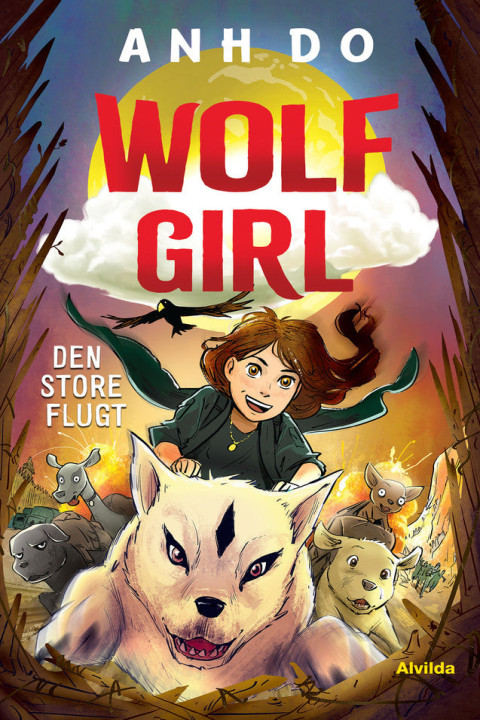 Omslag: Wolf Girl 2: Den store flugt