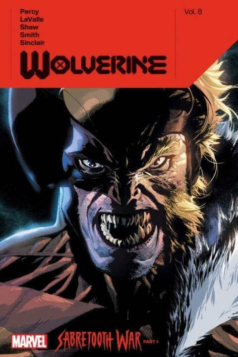 Omslag: Wolverine by Benjamin Percy Vol. 8 Sabertooth War Part 1