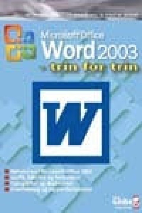 Omslag: Word 2003 - trin for trin