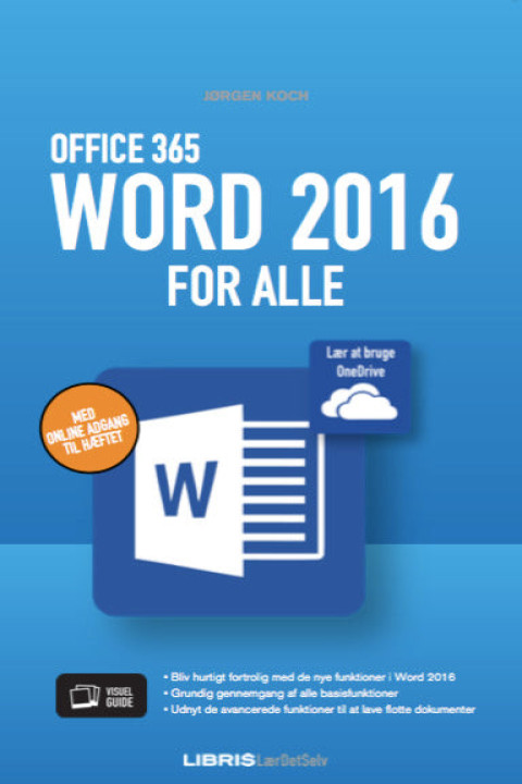 Omslag: Word 2016 for alle