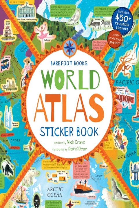 Omslag: World Atlas Sticker Book