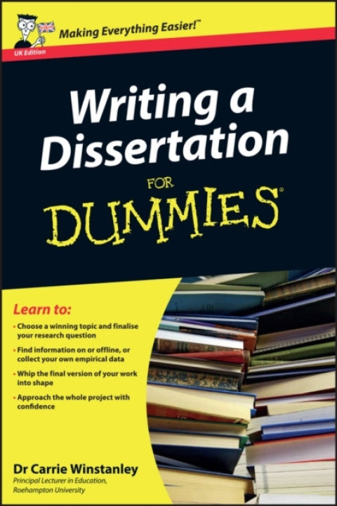 Omslag: Writing A Dissertation For Dummies